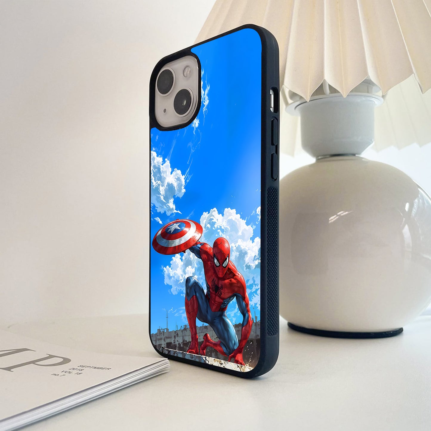 Spiderman Captain Fusion Glass Case