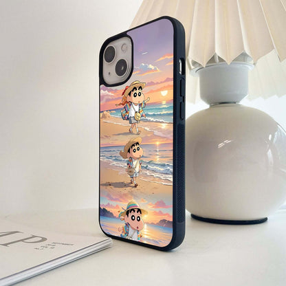 Shinchan Ocean Breeze Glass Case