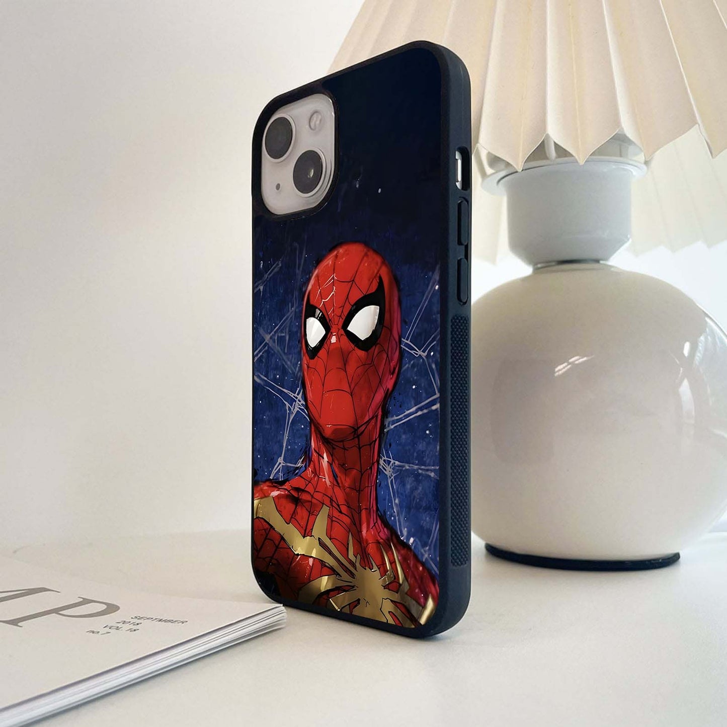 Spiderman Iron Shadow Glass Case