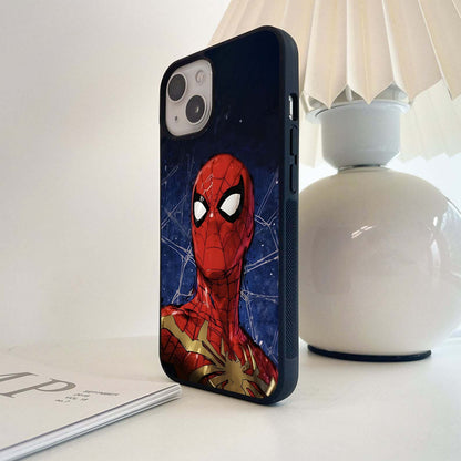 Spiderman Iron Shadow Glass Case