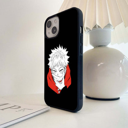 Crimson Chaos Smile Glass Case