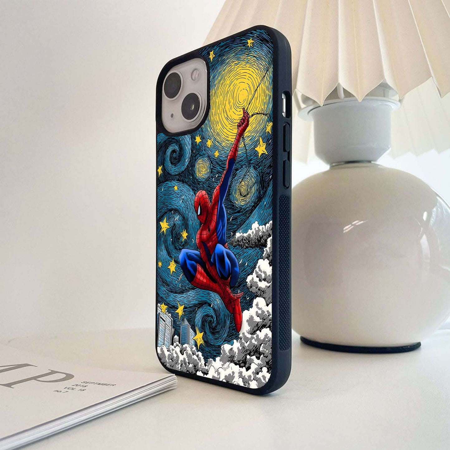 Spiderman Marvel Madness Glass Case