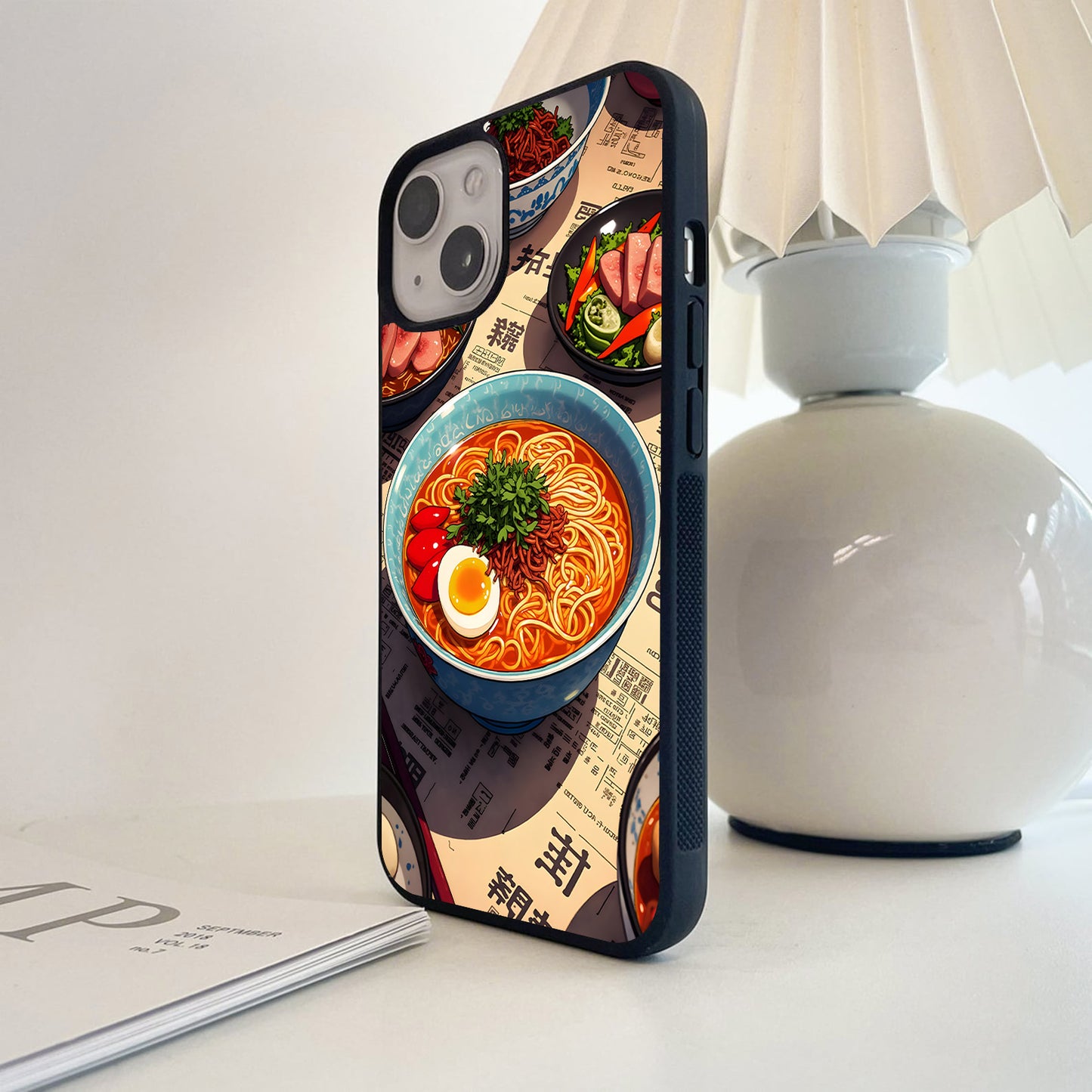 Tokyo Ramen Delight Glass Case