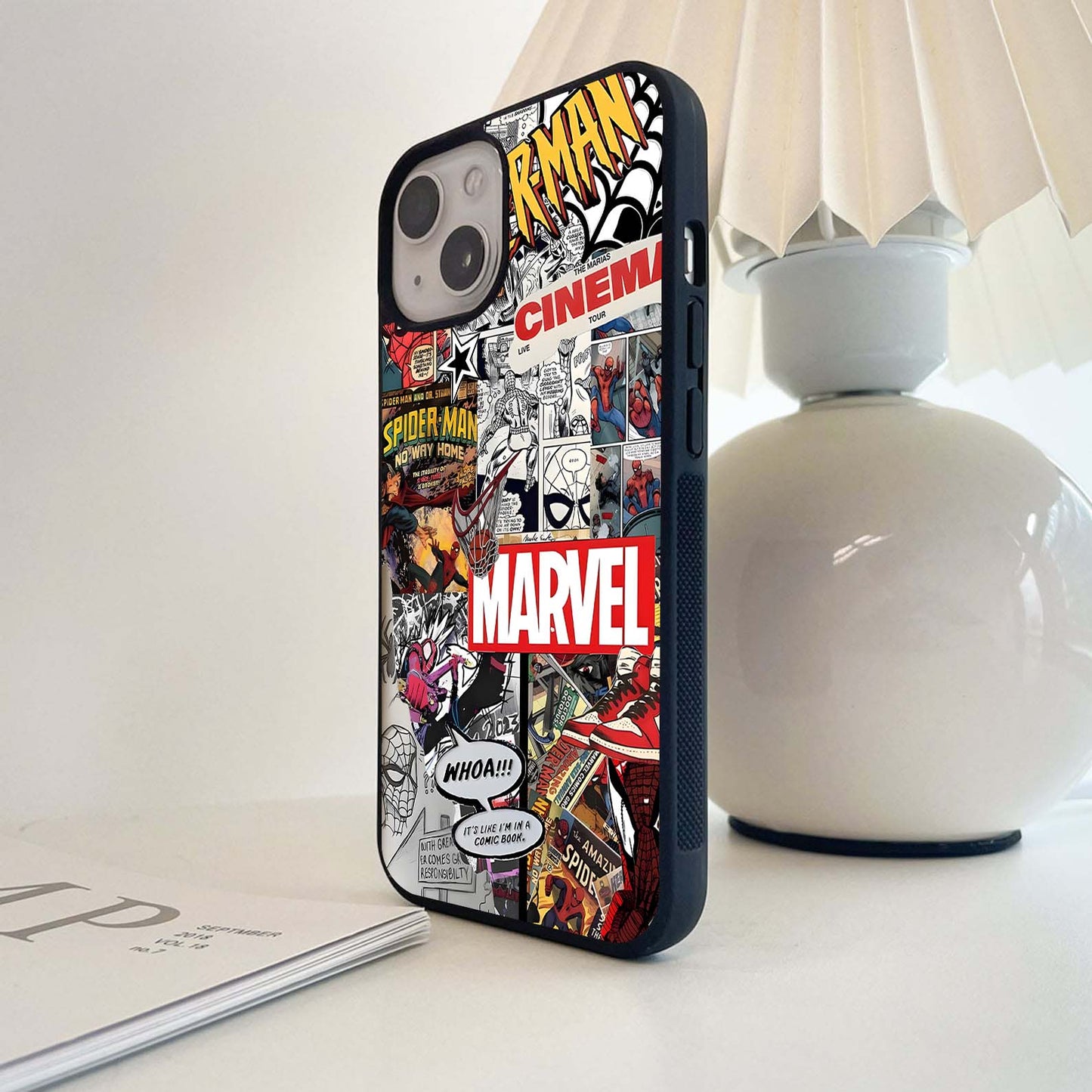 Spiderman Aesthetic Mode Glass Case