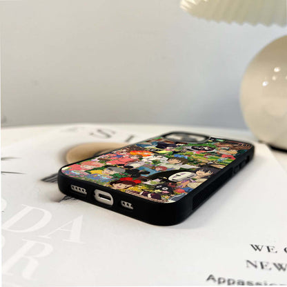 Spirited Away Collage Glass Case