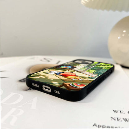 Shinchan Home Chill Glass Case