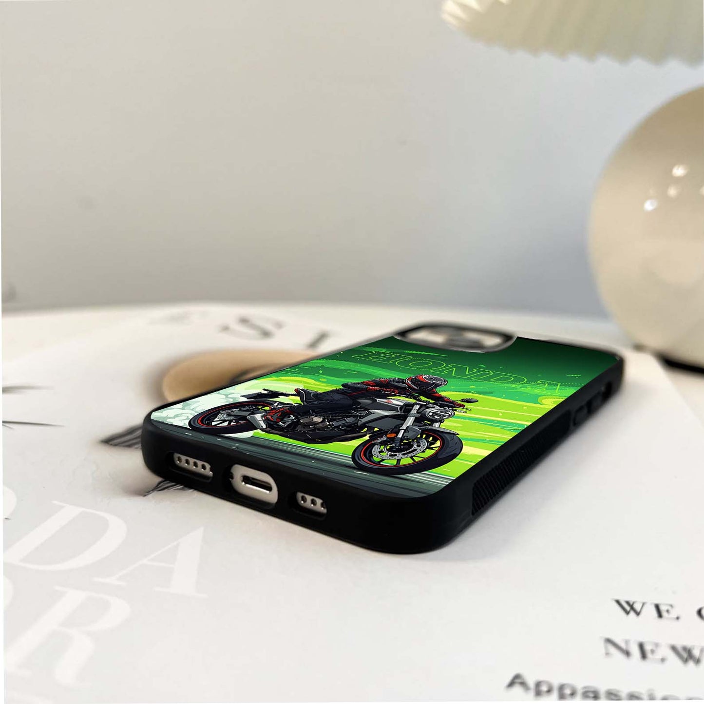 Emerald Street Rider Glass Case
