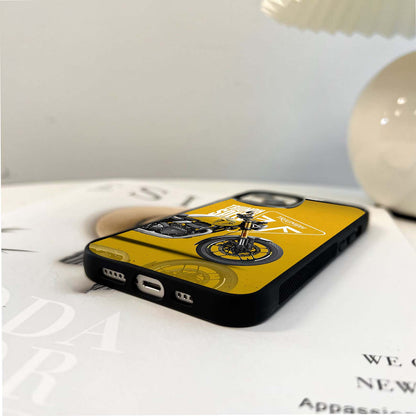Golden Speed Icon Glass Case