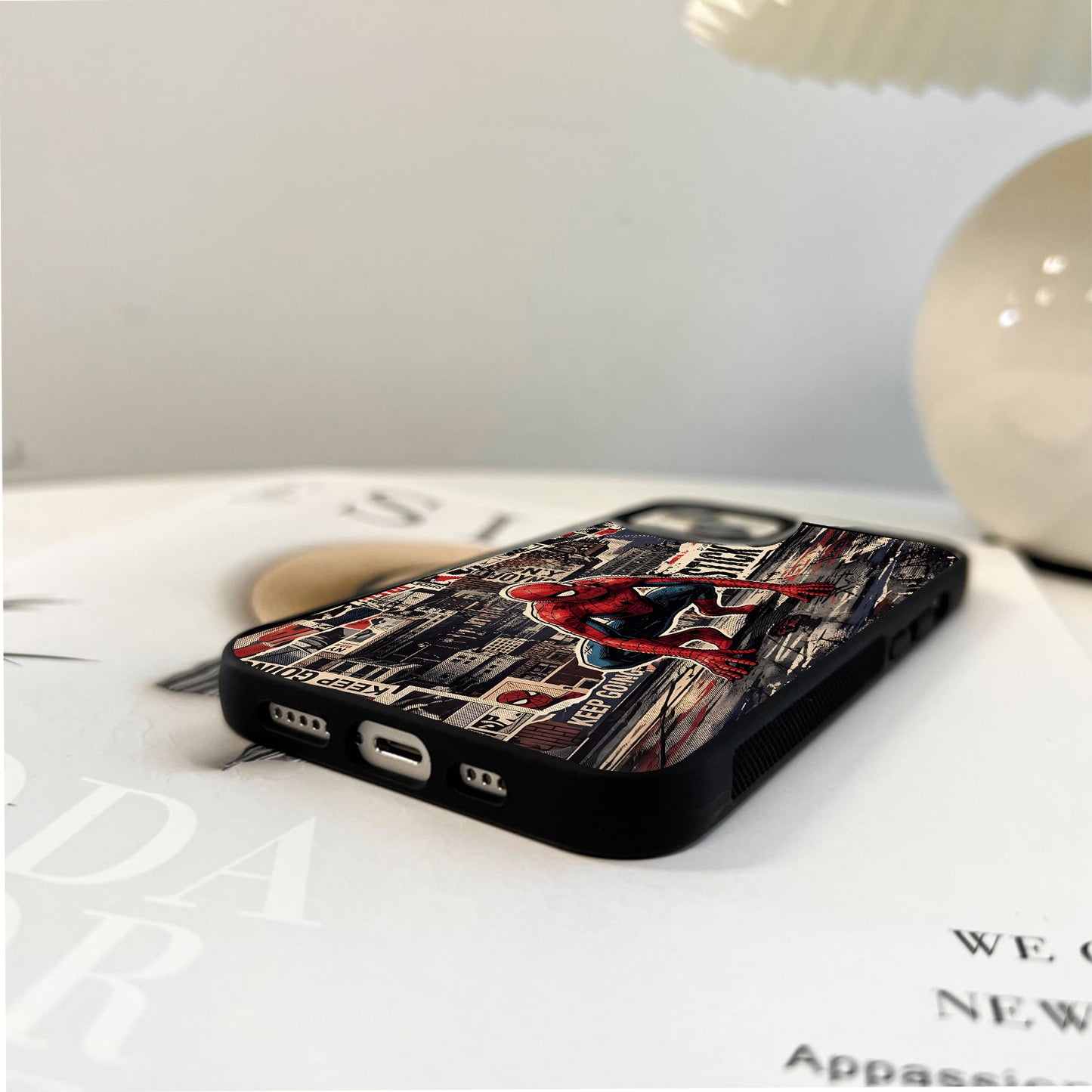 Spiderman Street Legend Glass Case