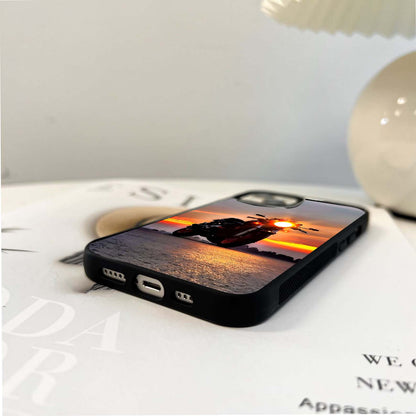 Sunset Street Racer Glass Case