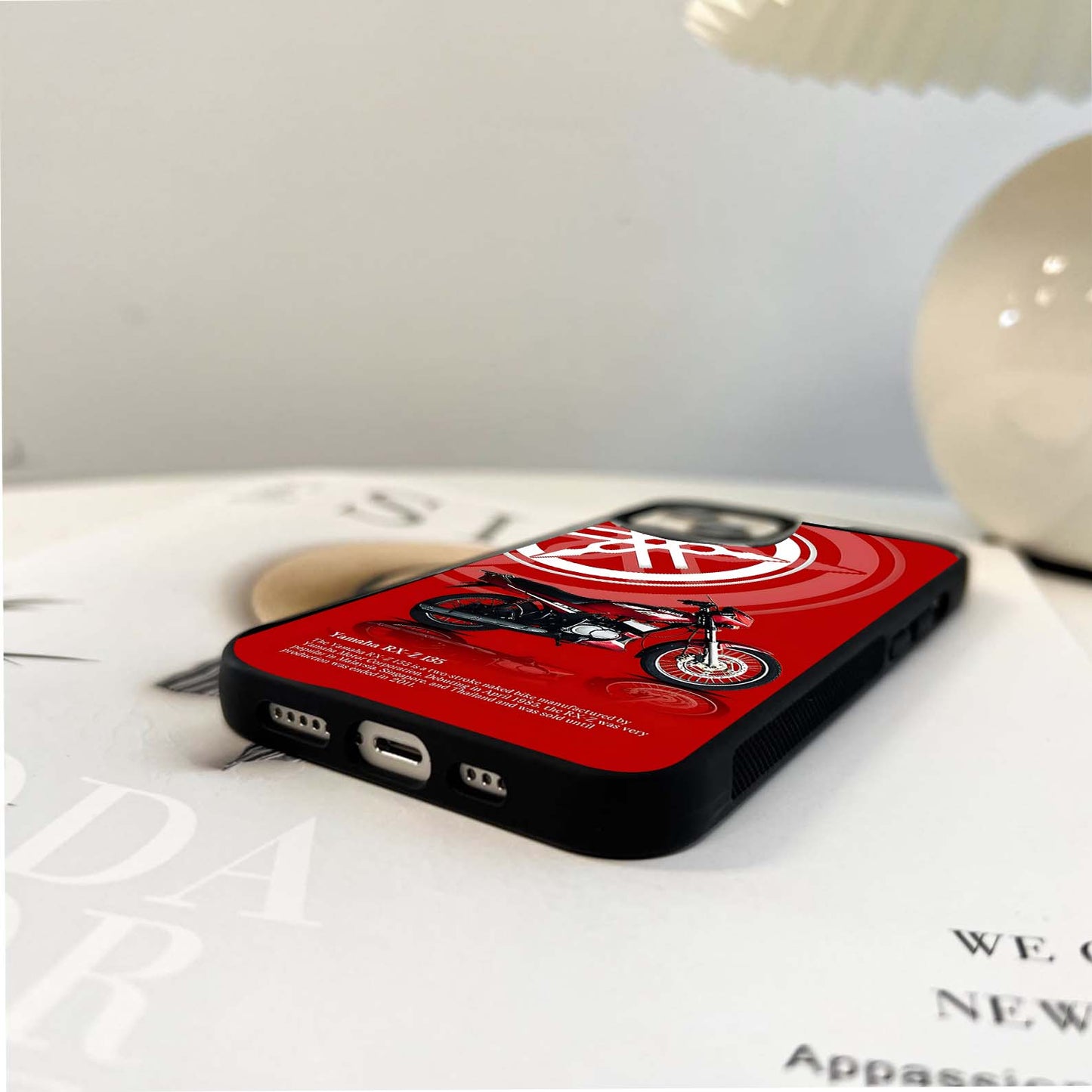 Yamaha Heritage Red Glass Case