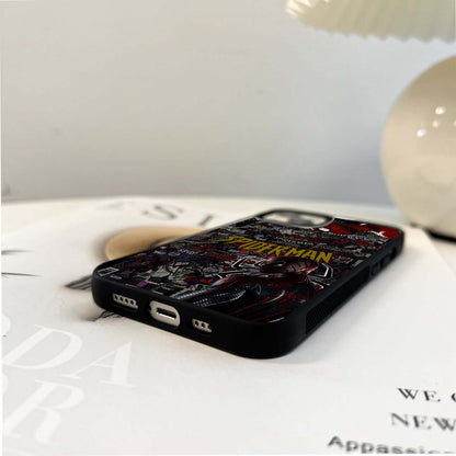 Spiderman Comic Storm Glass Case