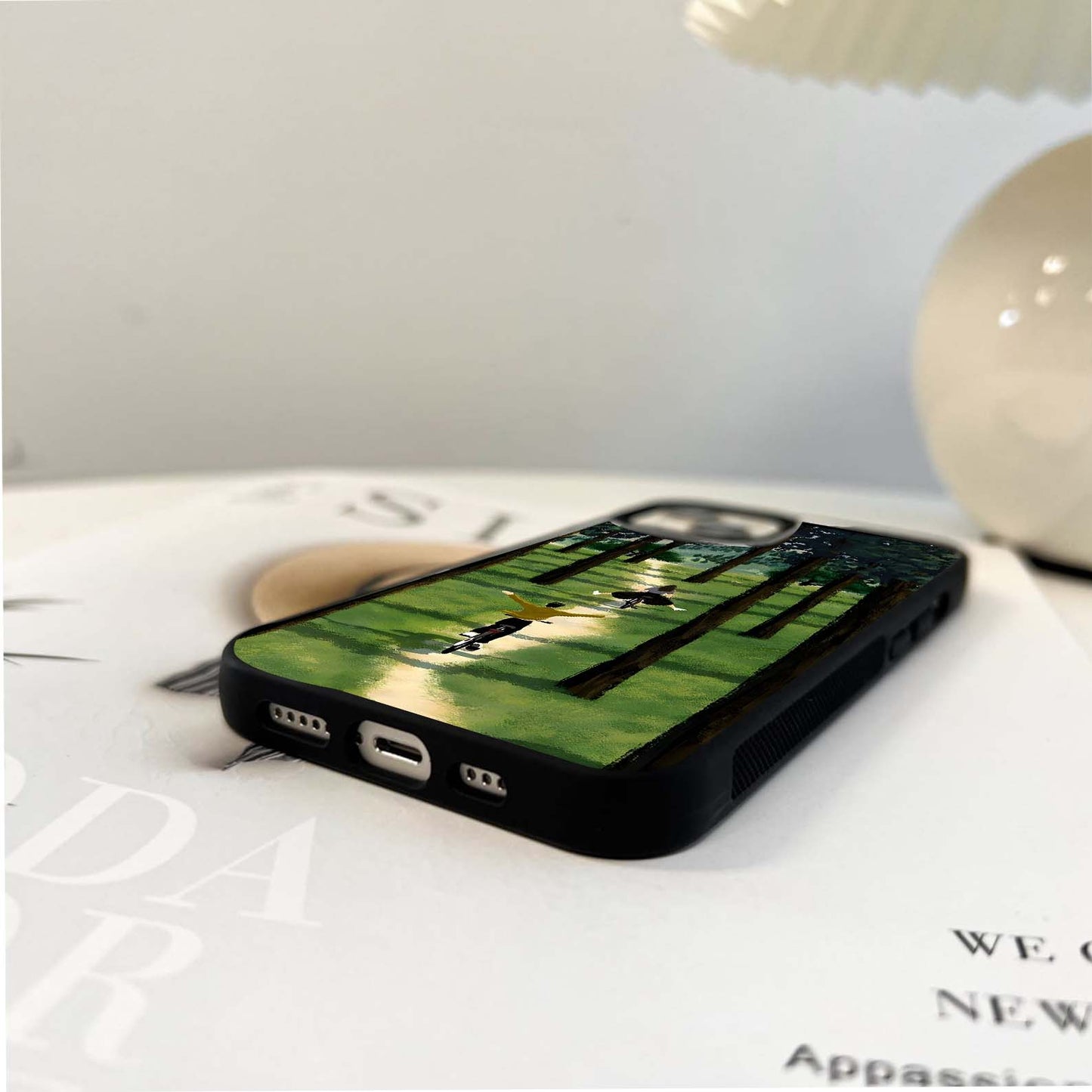 Forest Ride Freedom Glass Case