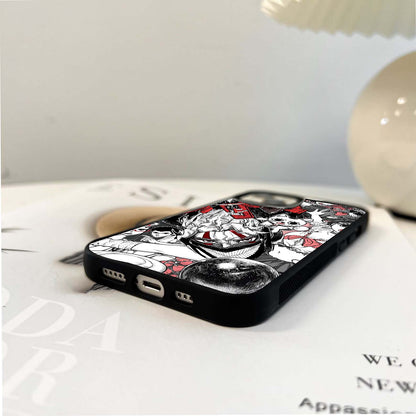 Crimson Chaos Panel Glass Case