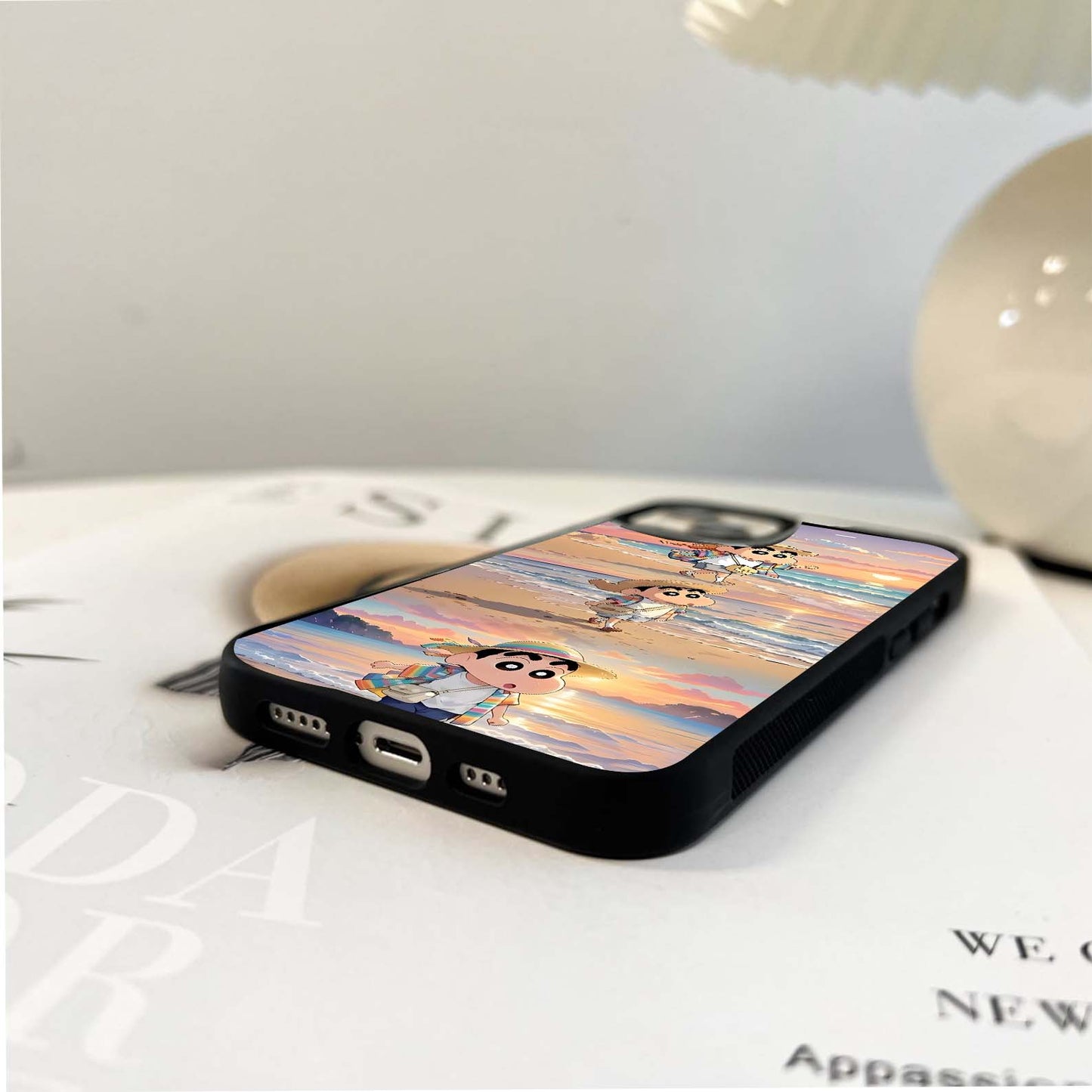 Shinchan Ocean Breeze Glass Case
