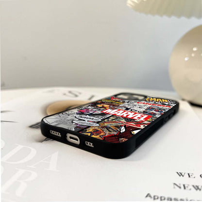 Spiderman Aesthetic Mode Glass Case