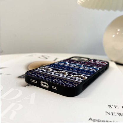Geomatric Pattern Glass Case