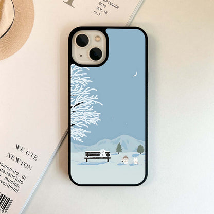 Frosty Whimsy Glass Case