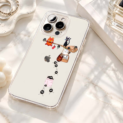 Ghibli Character Parade Clear Silicon Cover