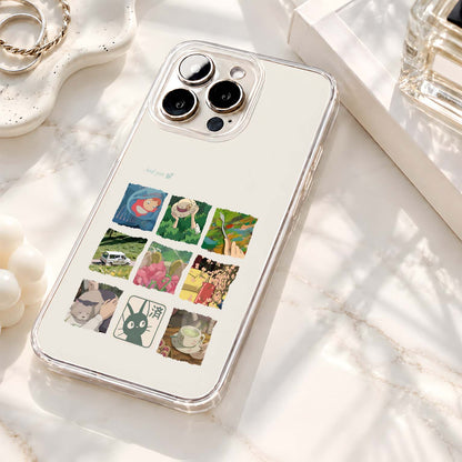 Ghibli Memory Moments Clear Silicon Cover