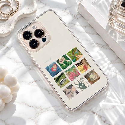 Ghibli Memory Moments Clear Silicon Cover