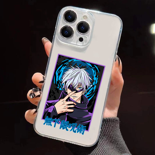 Gojo Satoru Jujutsu Kaisen Anime Clear Silicon Cover