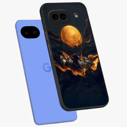 Golden Royal Heritage Glass Case displayed in angled mockup highlighting luxurious heritage design with golden aesthetic style.