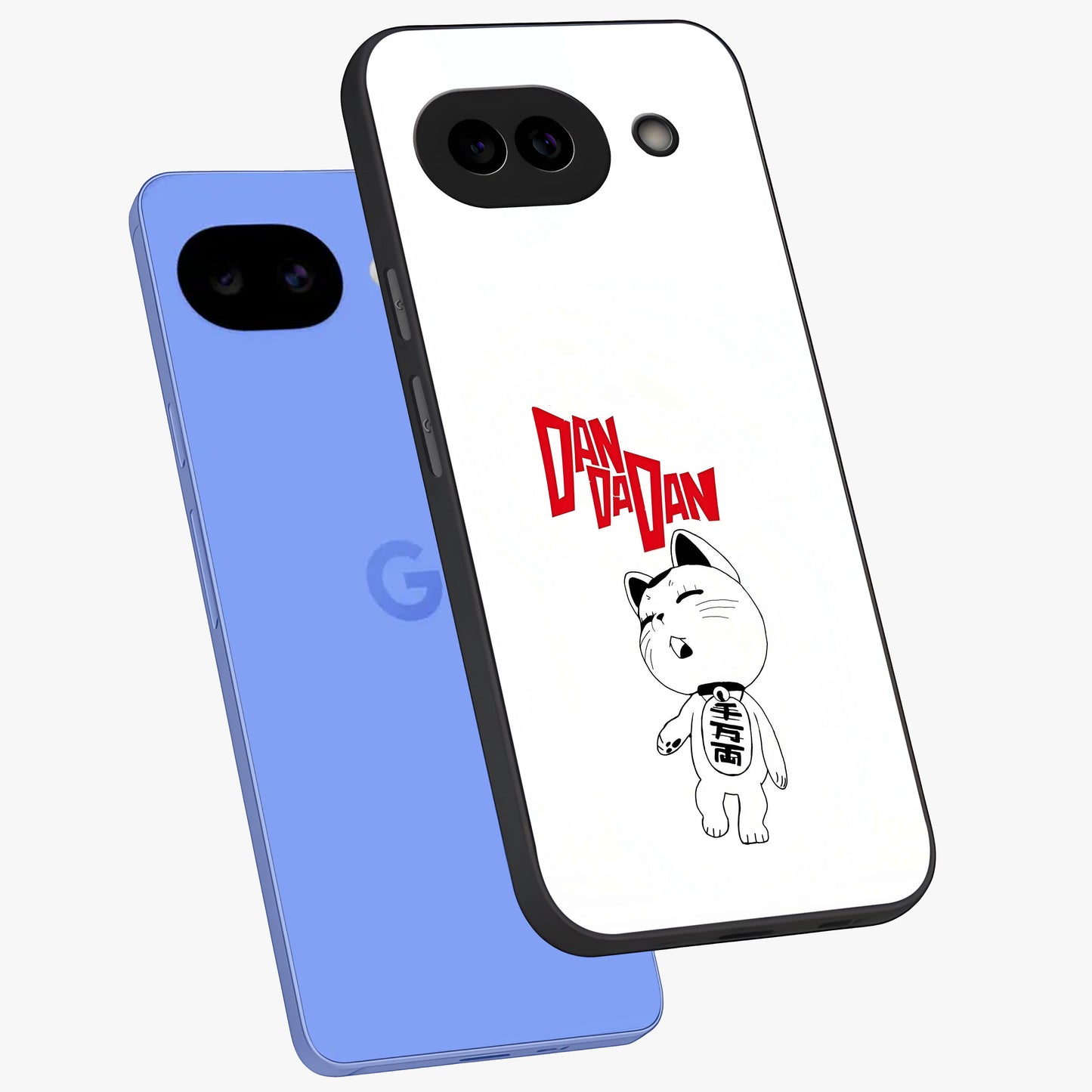 Playful Spirit Charm Glass Case displayed in angled mockup highlighting lively decorative design with playful aesthetic style.