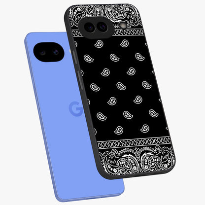 Retro Rebel Threads Glass Case displayed in angled mockup highlighting retro inspired graphic design with rebellious aesthetic.