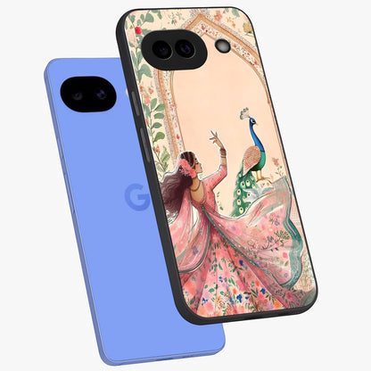 Royal Grace Muse Glass Case displayed in angled mockup highlighting graceful design with refined royal aesthetic.