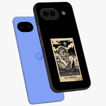 The Empress Glass Case displayed in angled mockup highlighting elegant royal design with majestic aesthetic style.