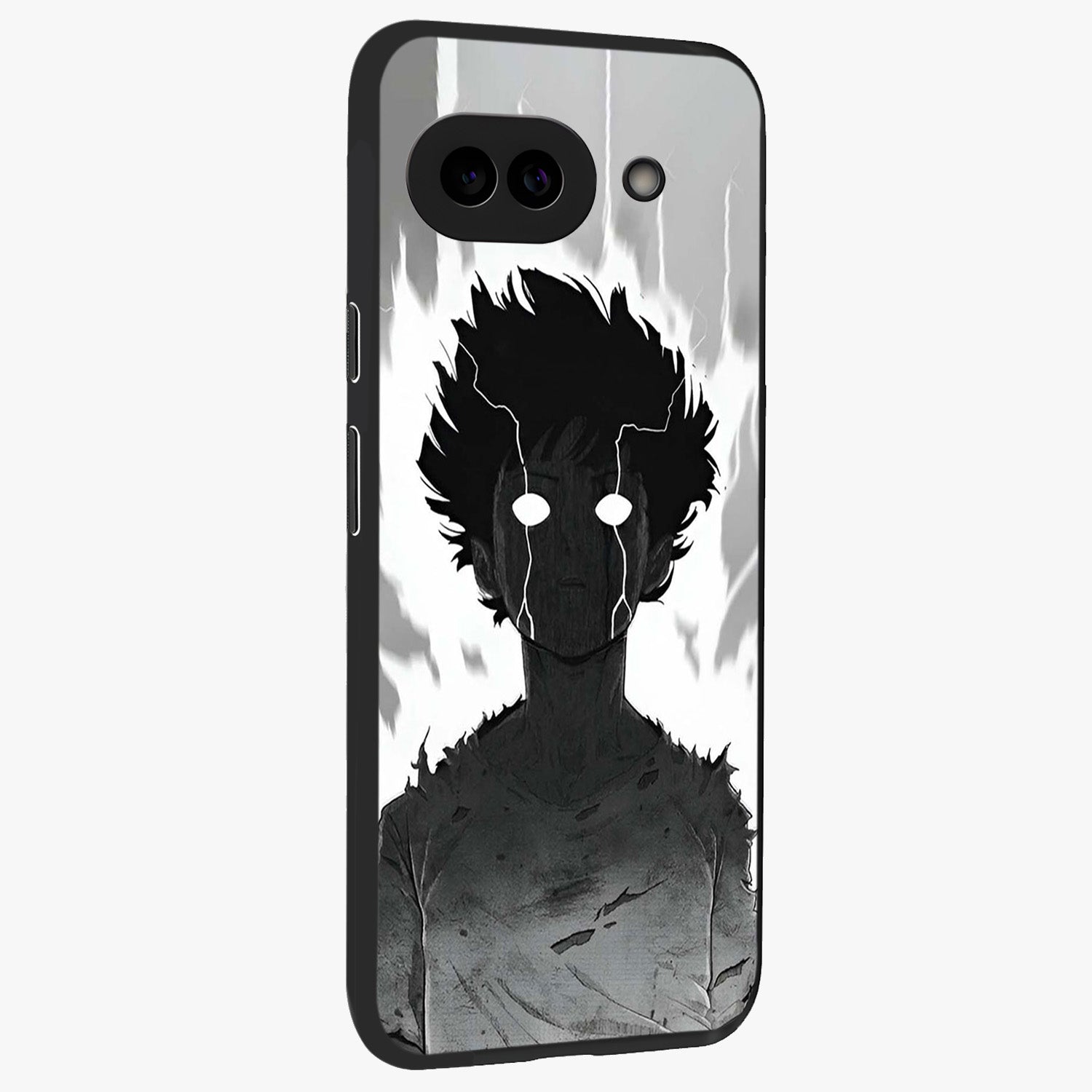 Awakened Inner Rage Glass Case upright view showcasing dramatic artwork with strong expressive aesthetic.