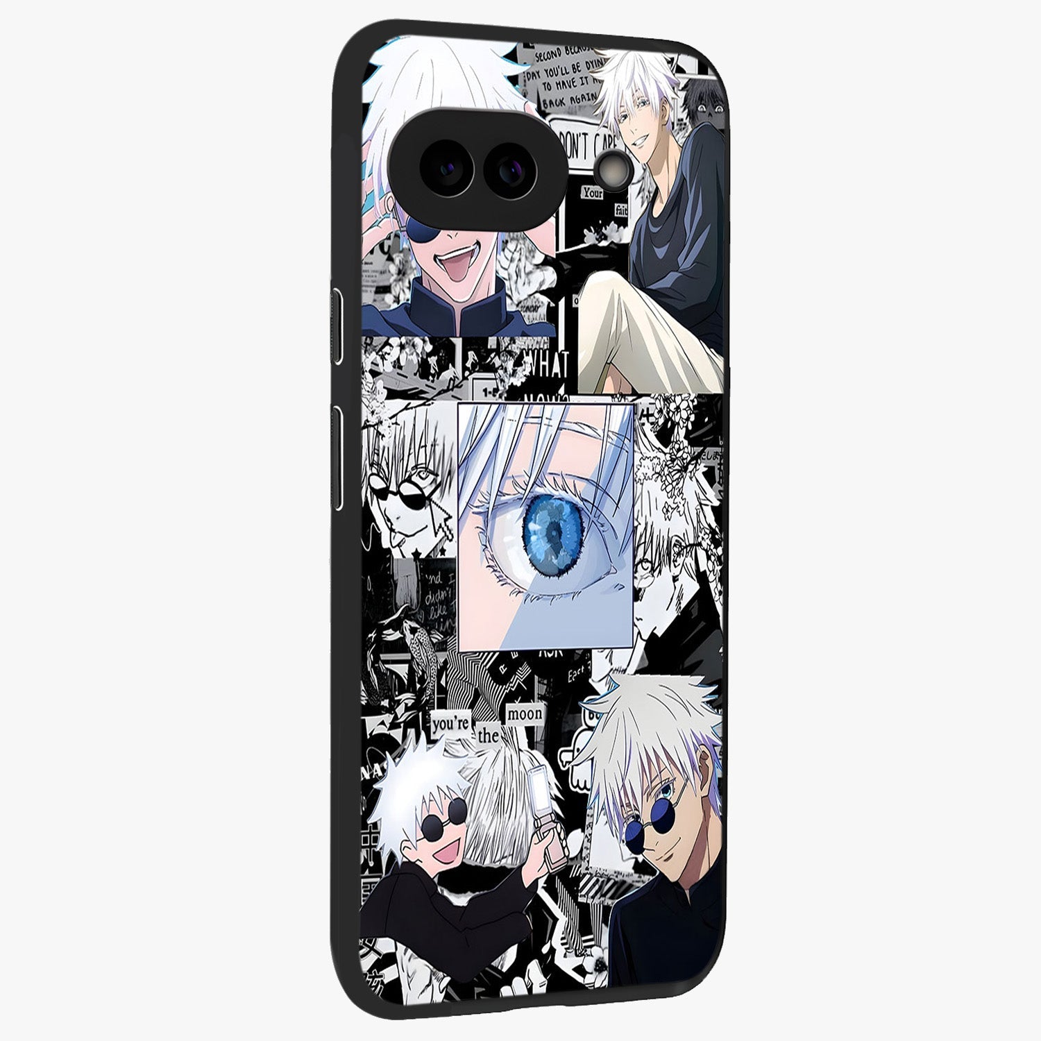 Infinity Sorcerer Chaos Glass Case upright view showcasing dramatic sorcerer artwork with chaotic mystical theme.