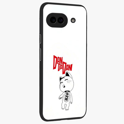Playful Spirit Charm Glass Case upright view showcasing vibrant charm artwork with fun artistic theme.