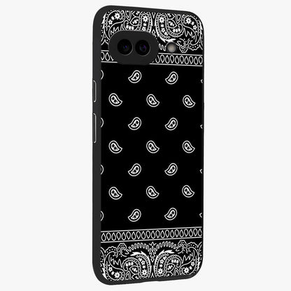 Retro Rebel Threads Glass Case upright view showcasing stylish vintage artwork with bold retro theme.