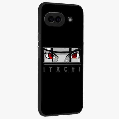 Scarlet Gaze Dominance Glass Case upright view showcasing powerful dramatic artwork with dominant artistic theme.