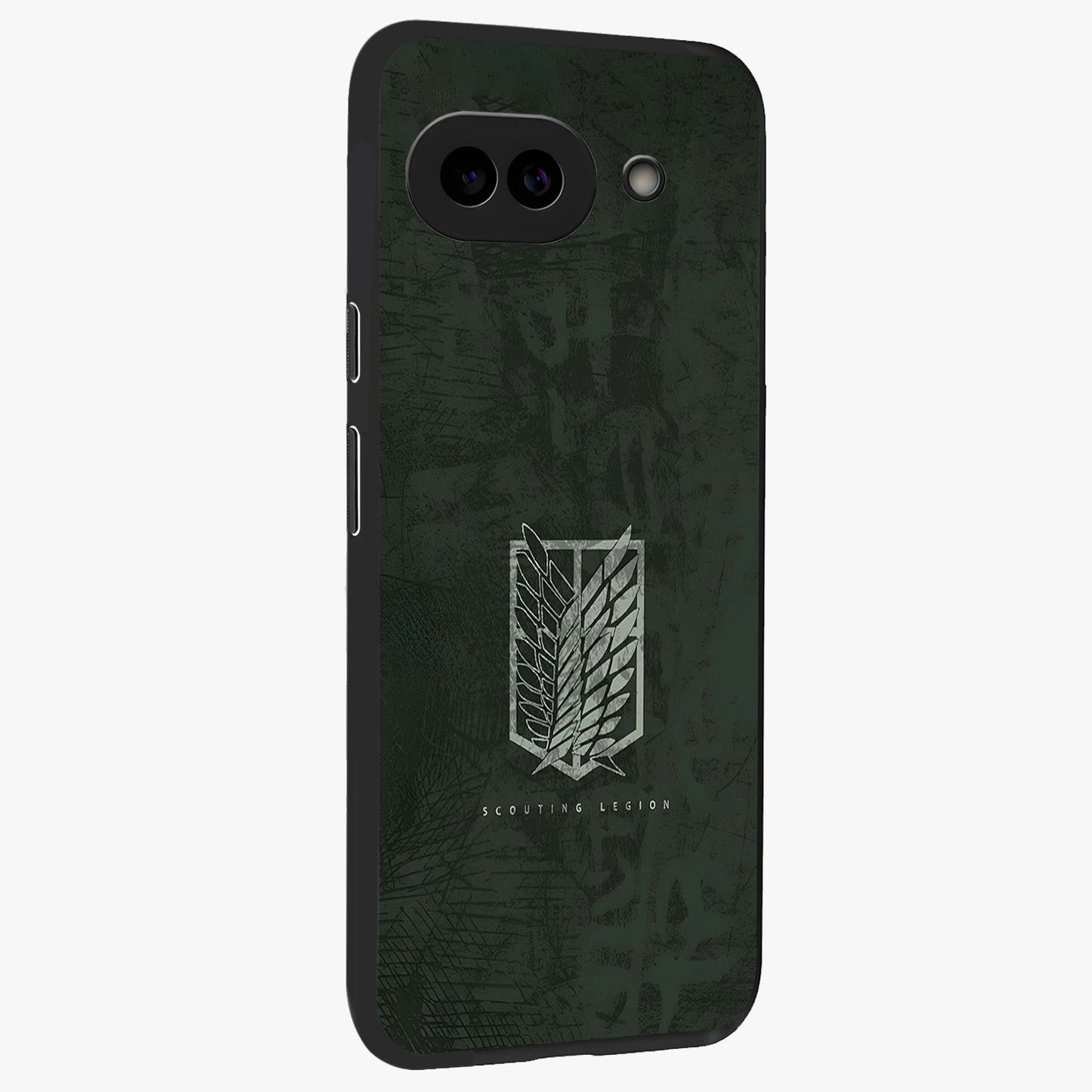 Wings Of Freedom Glass Case upright view showcasing powerful wings artwork with freedom themed design.