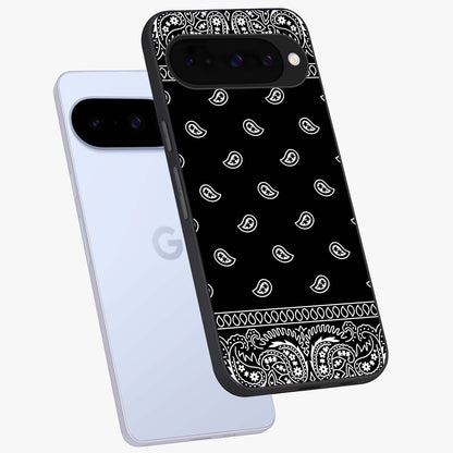 Retro Rebel Threads Glass Case displayed in angled mockup highlighting retro inspired graphic design with rebellious aesthetic.