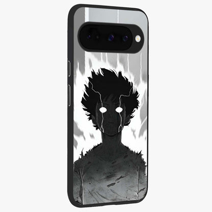 Awakened Inner Rage Glass Case upright view showcasing dramatic artwork with strong expressive aesthetic.