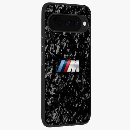 Carbon Speed Mark Glass Case upright view showcasing modern carbon speed graphic with bold automotive theme.