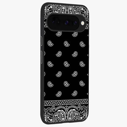 Retro Rebel Threads Glass Case upright view showcasing stylish vintage artwork with bold retro theme.