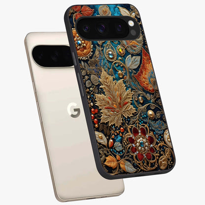 Royal Grace Muse Glass Case displayed in angled mockup highlighting graceful design with refined royal aesthetic.