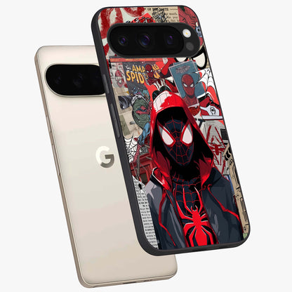 Solar Riders Glass Case displayed in angled mockup highlighting powerful rider illustration with radiant solar aesthetic.