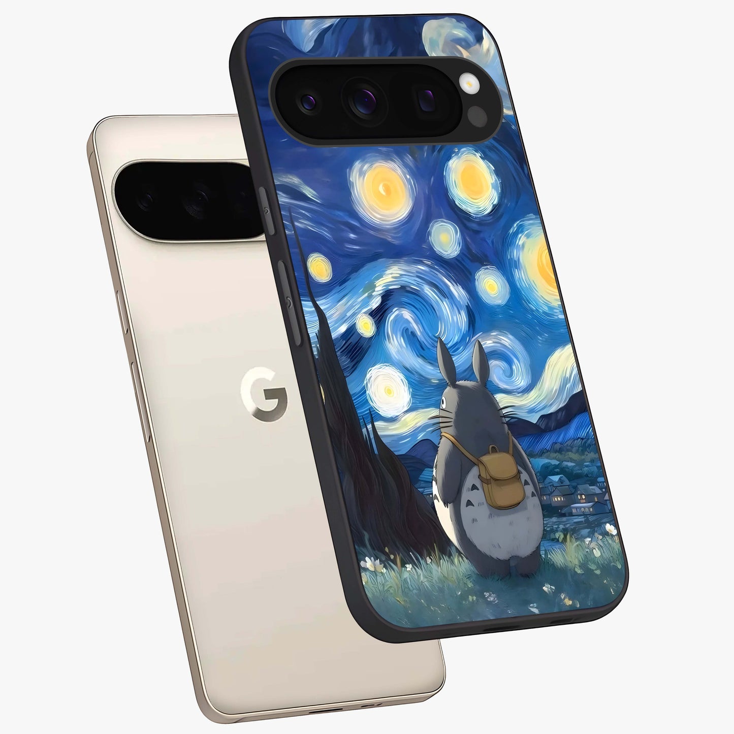 Titan Awakening Fury Glass Case displayed in angled mockup highlighting dramatic giant warrior design with bold anime aesthetic.