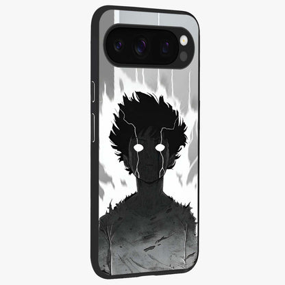 Awakened Inner Rage Glass Case upright view showcasing dramatic artwork with strong expressive aesthetic.