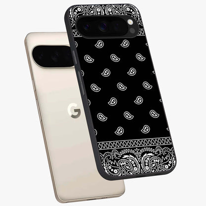 Retro Rebel Threads Glass Case displayed in angled mockup highlighting retro inspired graphic design with rebellious aesthetic.