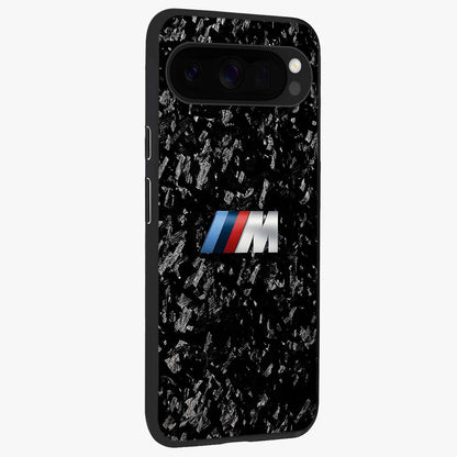 Carbon Speed Mark Glass Case upright view showcasing modern carbon speed graphic with bold automotive theme.
