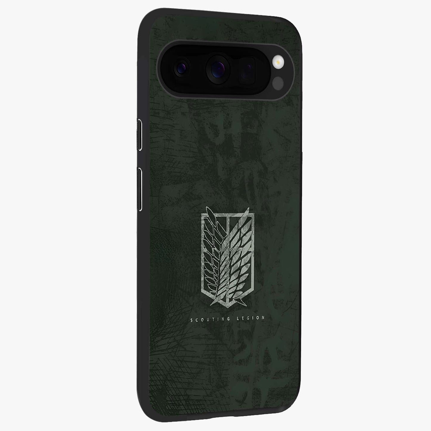 Wings Of Freedom Glass Case upright view showcasing powerful wings artwork with freedom themed design.