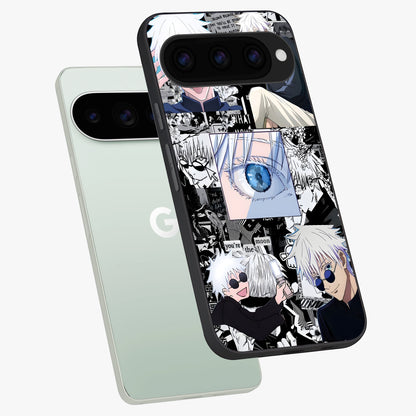 Infinity Sorcerer Chaos Glass Case displayed in angled mockup highlighting powerful magical design with fantasy aesthetic style.
