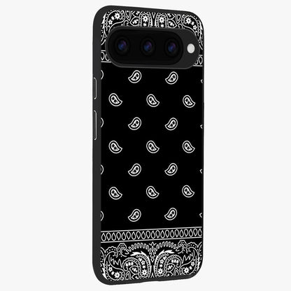 Retro Rebel Threads Glass Case upright view showcasing stylish vintage artwork with bold retro theme.